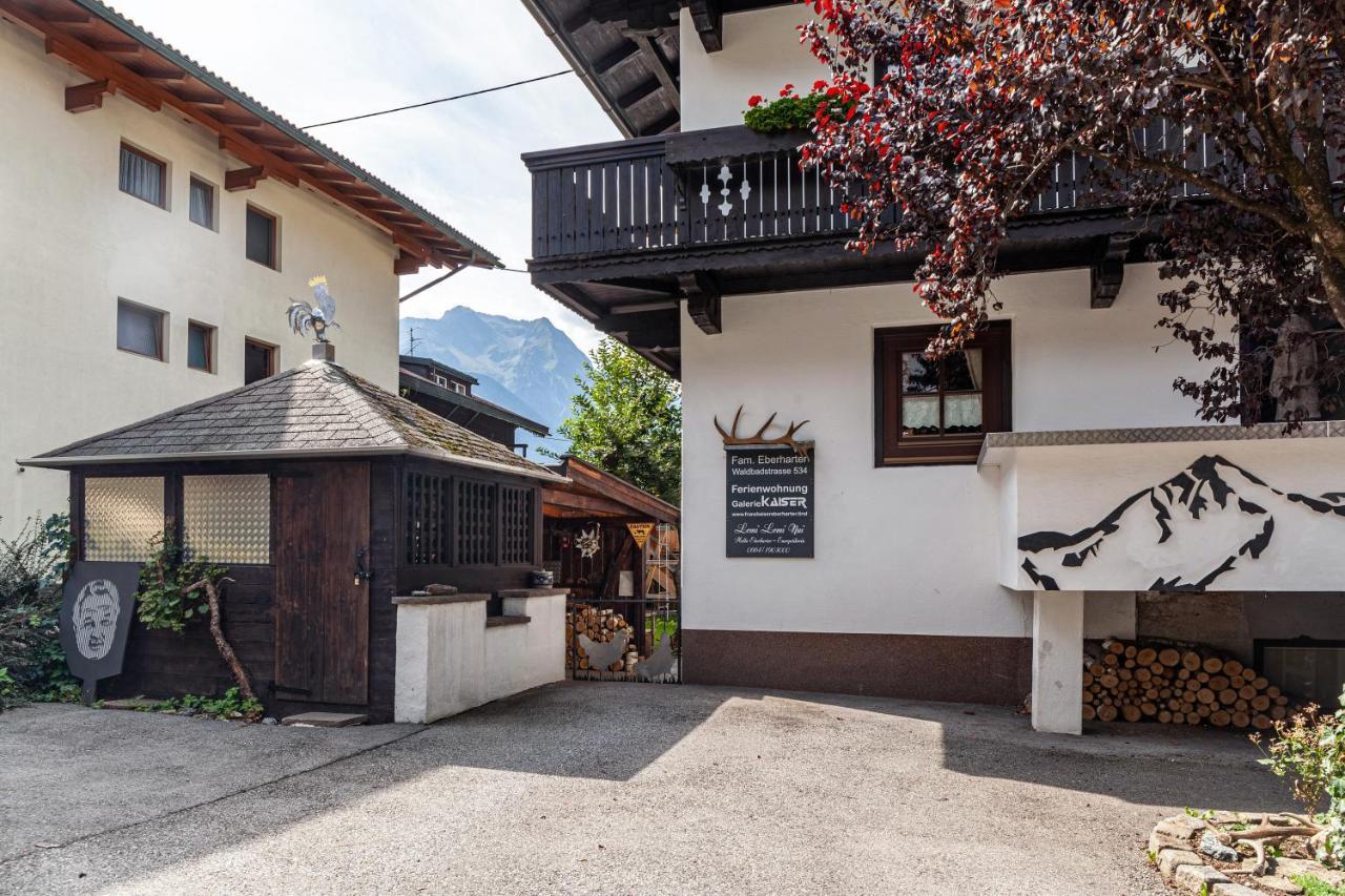 Ferienwohnung Galerie Kaiser Mayrhofen Ngoại thất bức ảnh